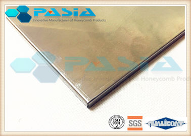 China Stainless Steel Honeycomb Metal Sheet , Anti Corrosion Elevator Interior Panels supplier